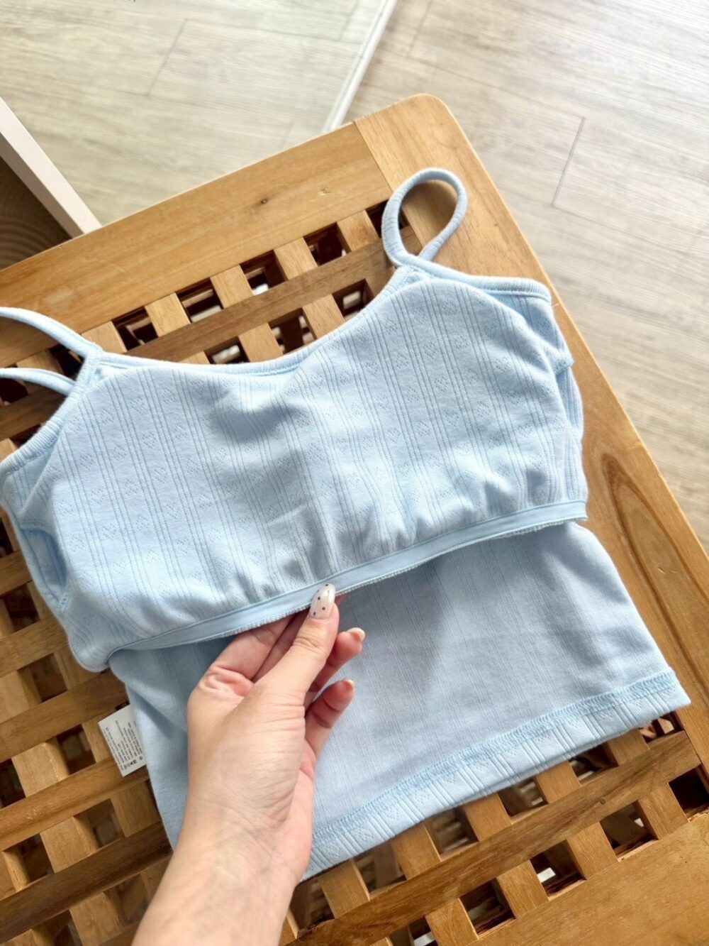 自訂款/愛心壓紋Bra top
