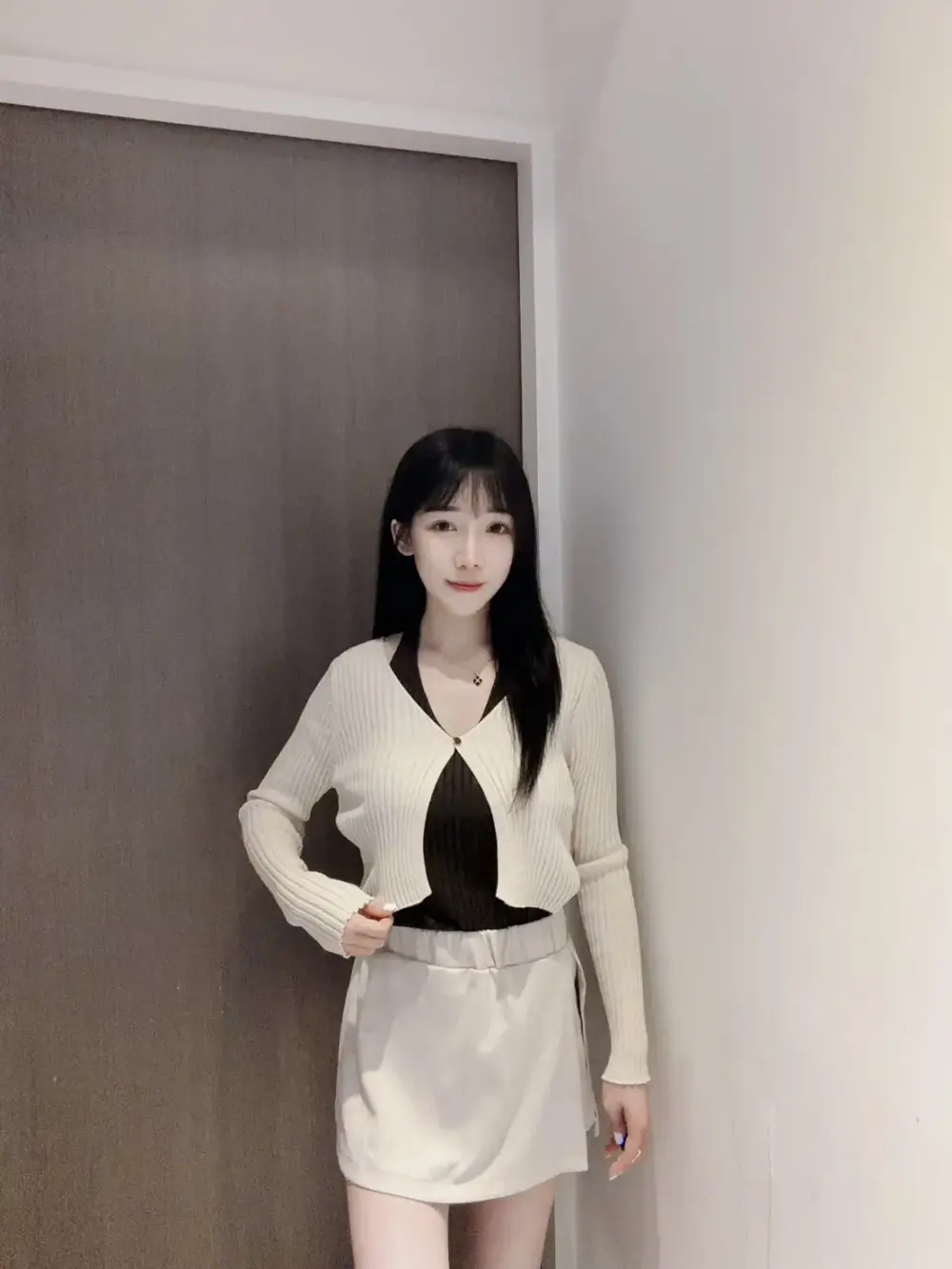氣質掛脖假兩件