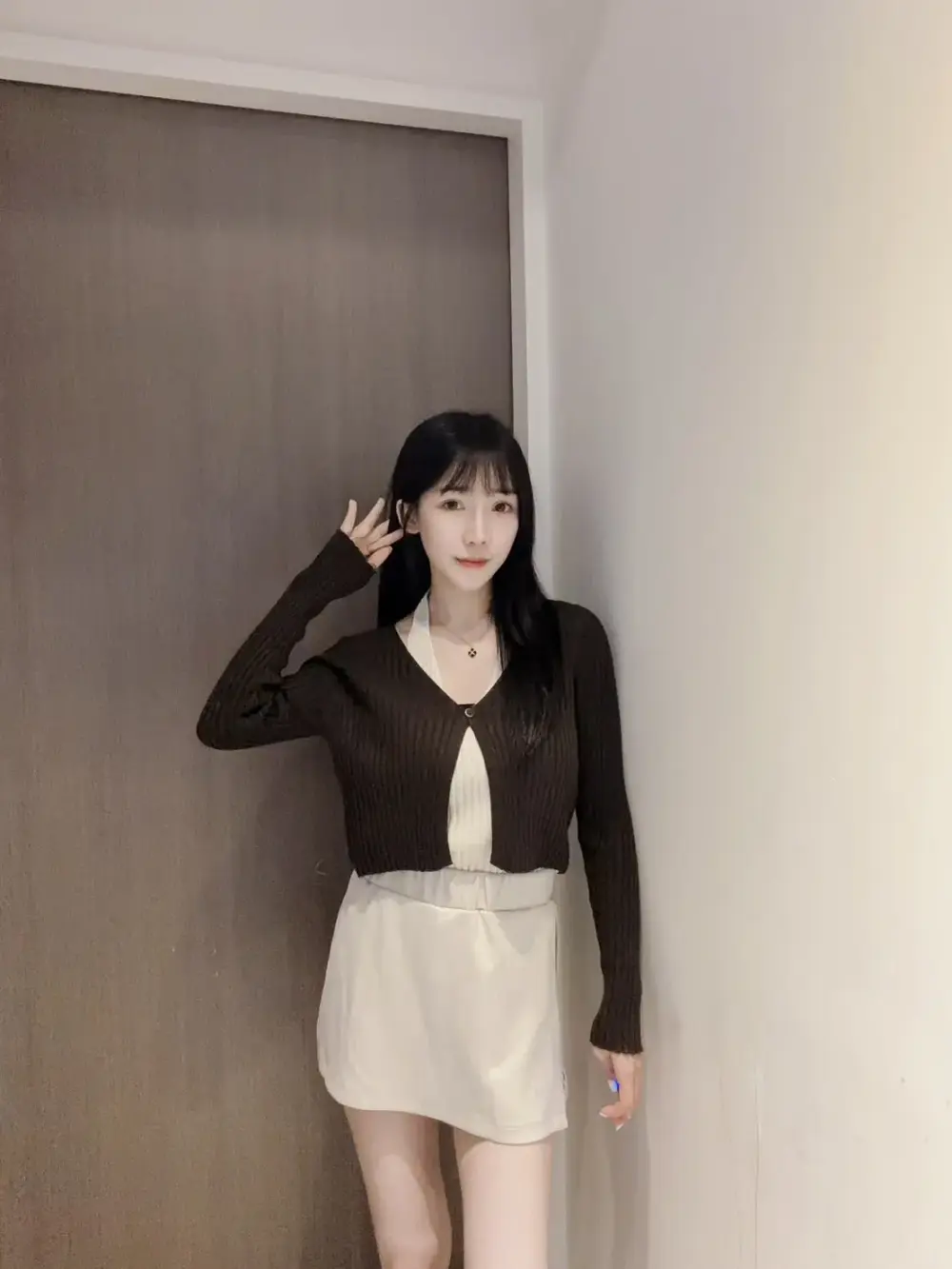 氣質掛脖假兩件