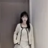 小香風金釦兩件套（小可愛+外套）