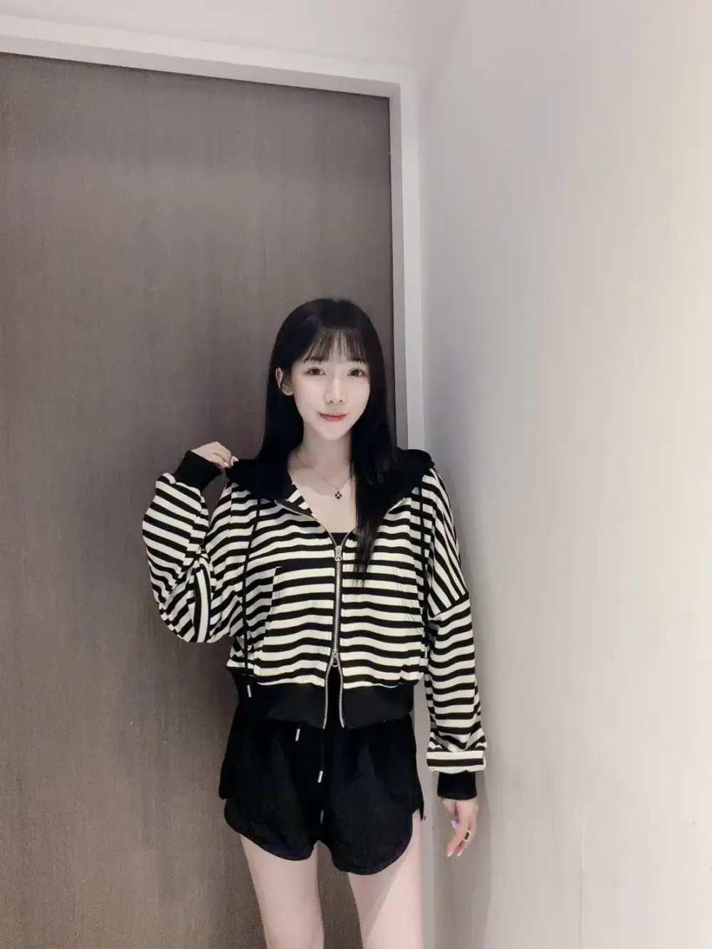 華夫格條紋套裝