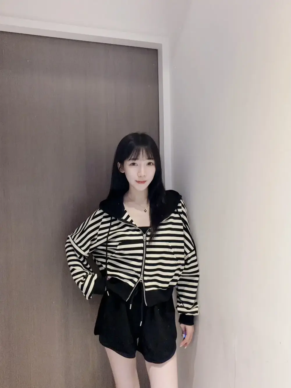 華夫格條紋套裝