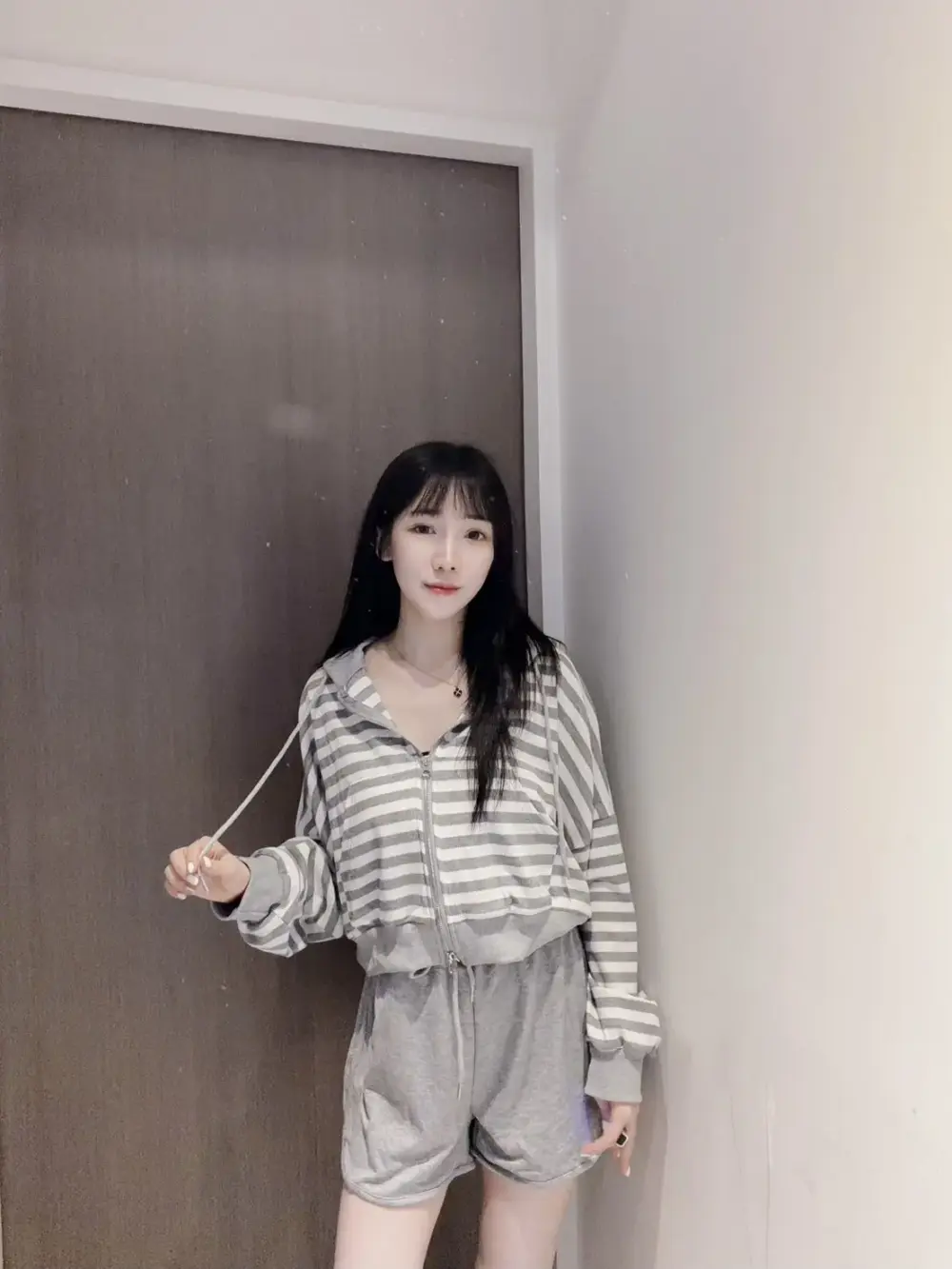 華夫格條紋套裝